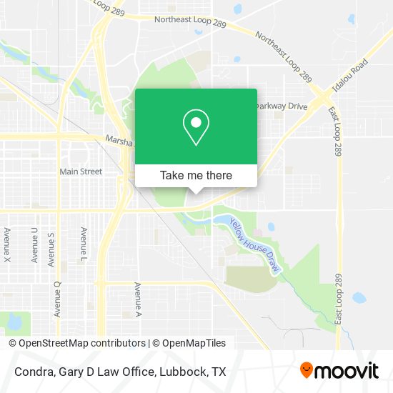 Condra, Gary D Law Office map