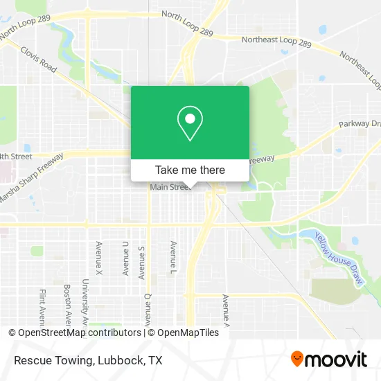Rescue Towing map