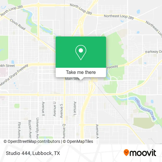 Studio 444 map