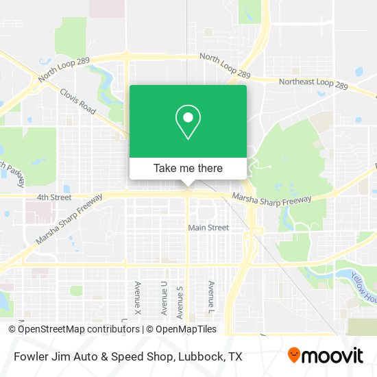 Fowler Jim Auto & Speed Shop map