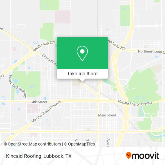 Kincaid Roofing map