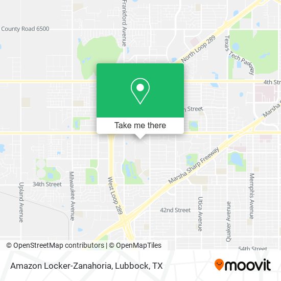 Amazon Locker-Zanahoria map