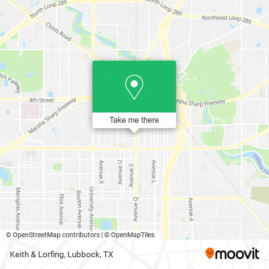 Keith & Lorfing map