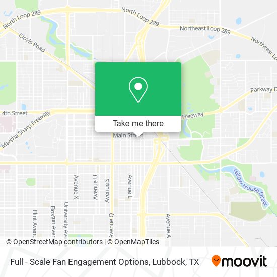 Full - Scale Fan Engagement Options map