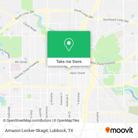 Amazon Locker-Skagit map