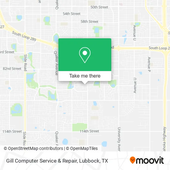 Gill Computer Service & Repair map
