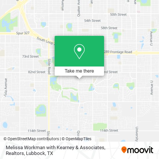 Melissa Workman with Kearney & Associates, Realtors map