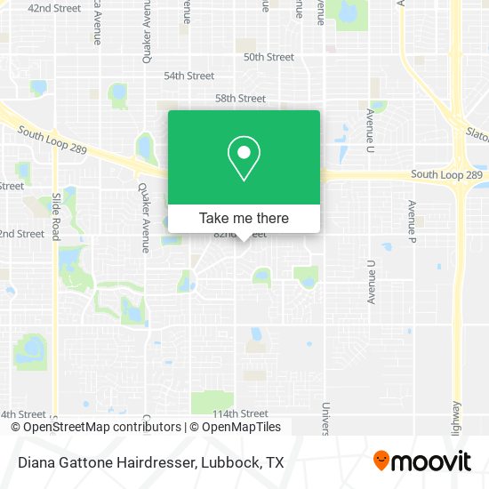 Diana Gattone Hairdresser map