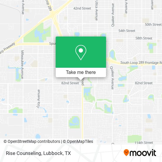 Rise Counseling map