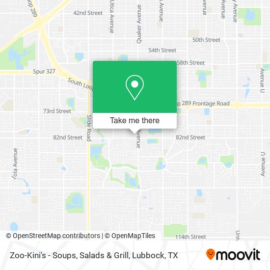 Zoo-Kini's - Soups, Salads & Grill map