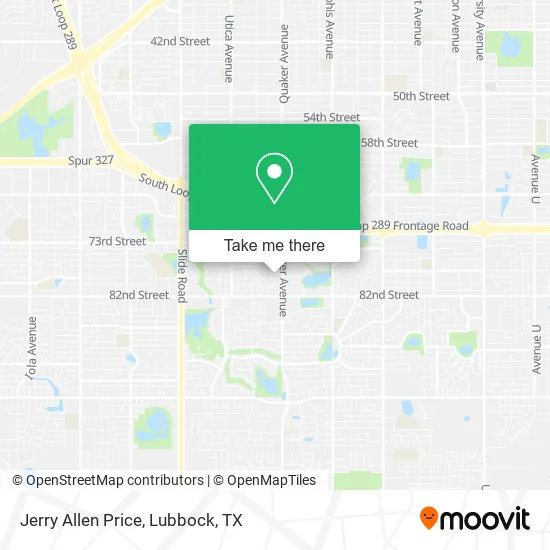 Jerry Allen Price map
