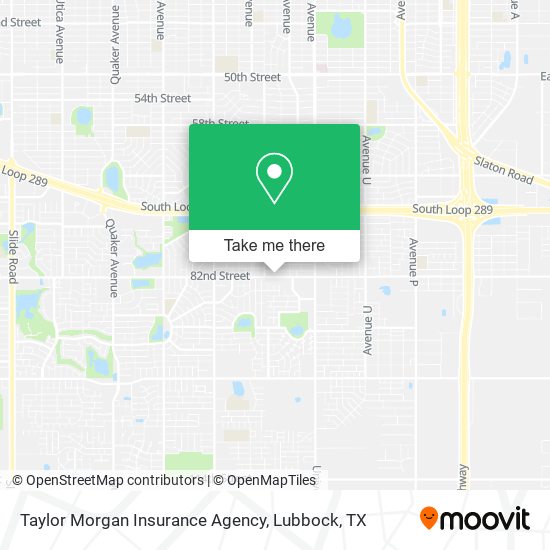 Taylor Morgan Insurance Agency map