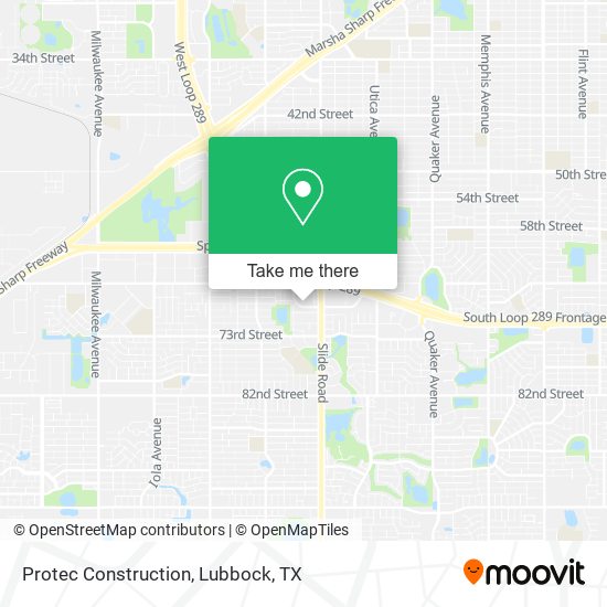 Protec Construction map