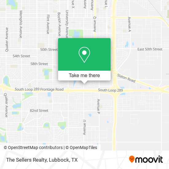 The Sellers Realty map