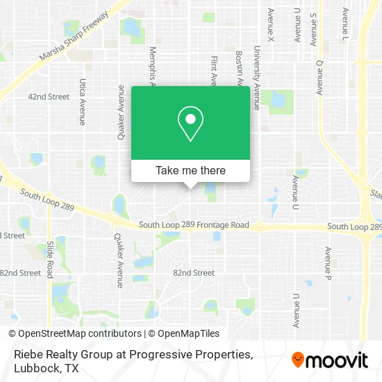 Riebe Realty Group at Progressive Properties map
