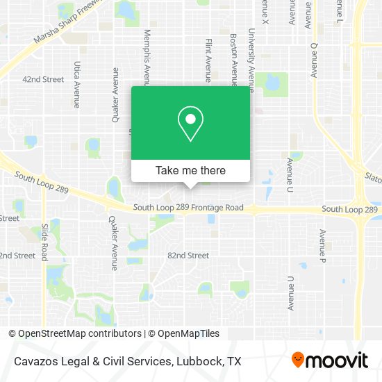 Mapa de Cavazos Legal & Civil Services