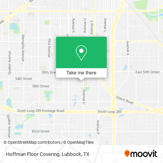 Hoffman Floor Covering map