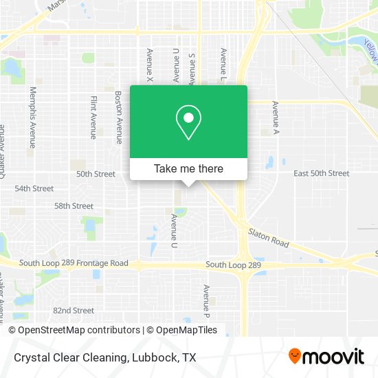 Crystal Clear Cleaning map
