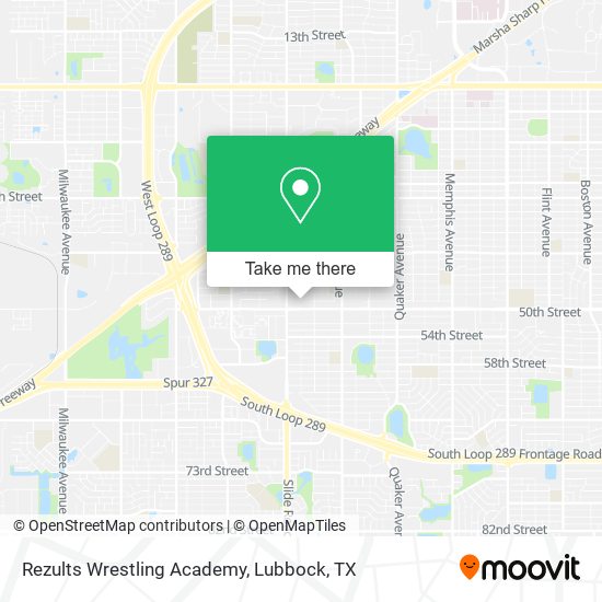 Rezults Wrestling Academy map