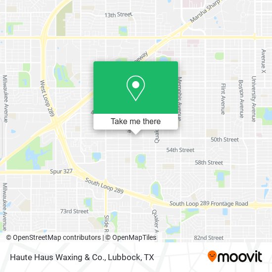 Haute Haus Waxing & Co. map