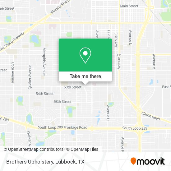 Brothers Upholstery map