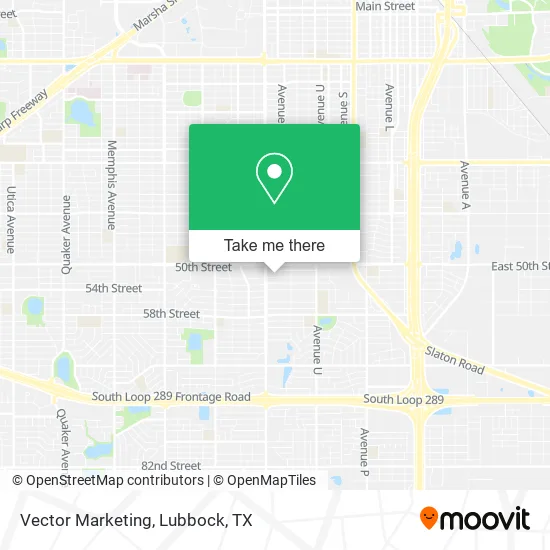 Vector Marketing map