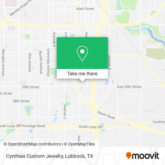 Cynthias Custom Jewelry map