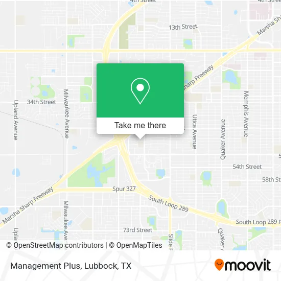Management Plus map