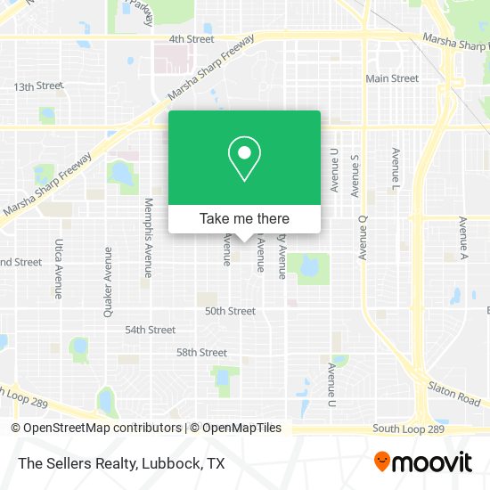 The Sellers Realty map