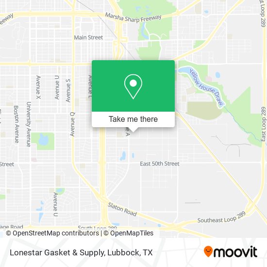 Mapa de Lonestar Gasket & Supply