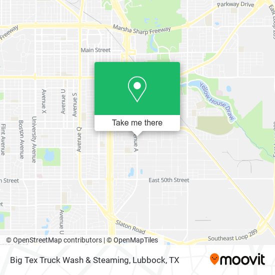 Mapa de Big Tex Truck Wash & Steaming