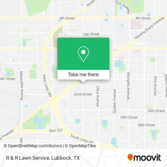R & R Lawn Service map