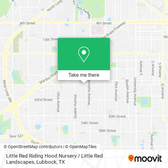 Little Red Riding Hood Nursery / Little Red Landscapes map