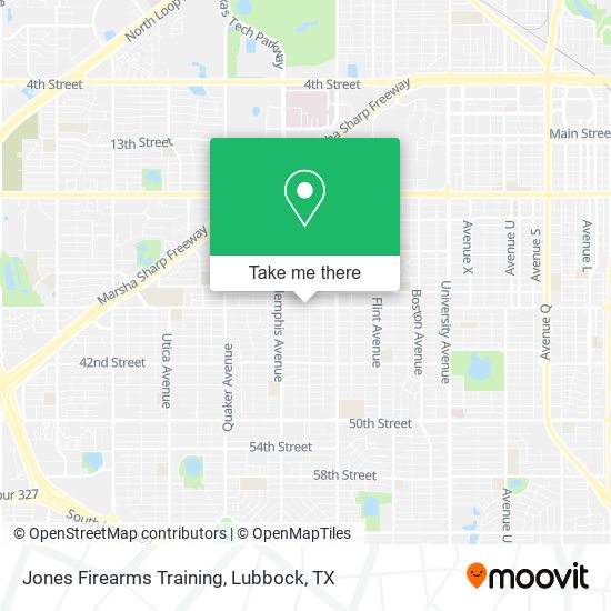 Mapa de Jones Firearms Training