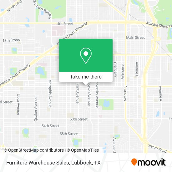 Mapa de Furniture Warehouse Sales