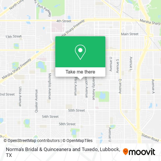 Mapa de Norma's Bridal & Quinceanera and Tuxedo