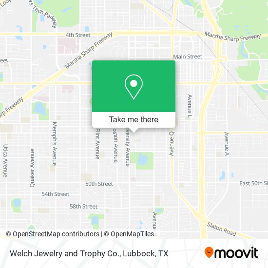Mapa de Welch Jewelry and Trophy Co.