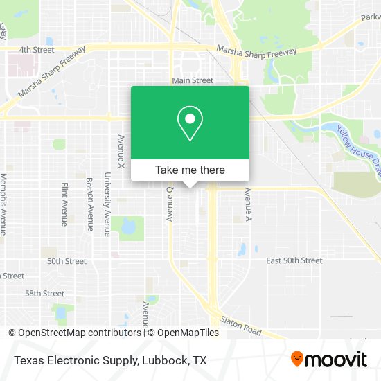 Texas Electronic Supply map