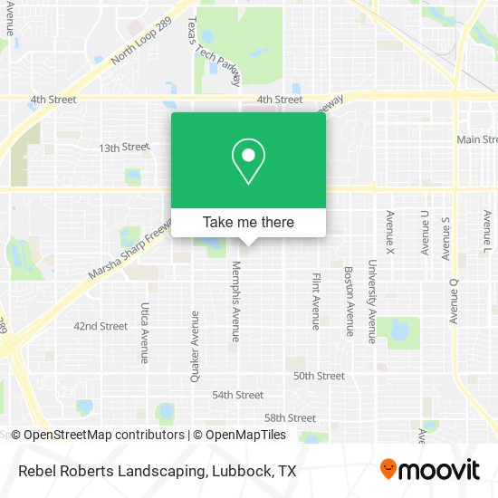 Rebel Roberts Landscaping map