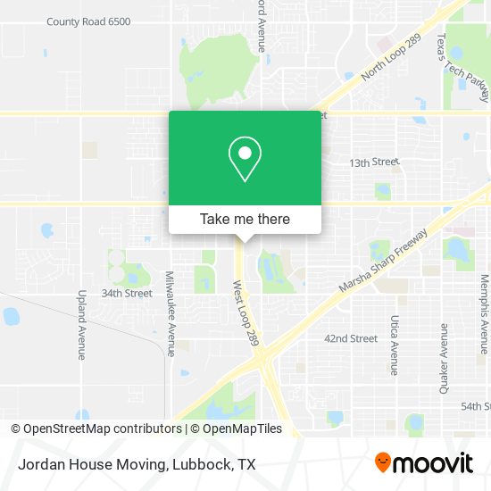Mapa de Jordan House Moving
