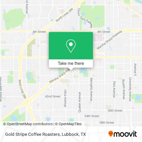 Gold Stripe Coffee Roasters map