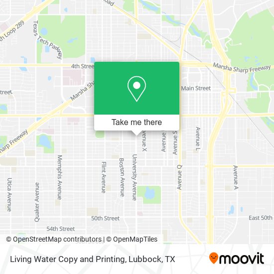 Mapa de Living Water Copy and Printing