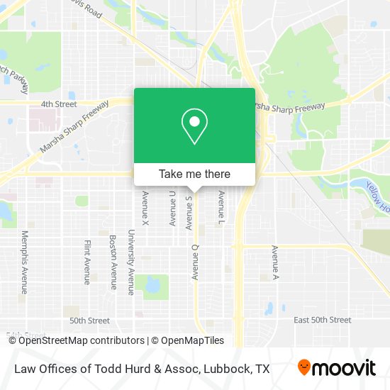 Mapa de Law Offices of Todd Hurd & Assoc