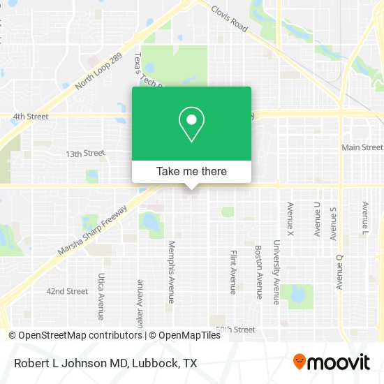 Robert L Johnson MD map