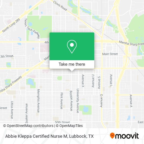 Mapa de Abbie Kleppa Certified Nurse M