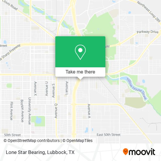 Lone Star Bearing map