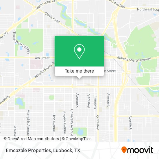 Emcazale Properties map