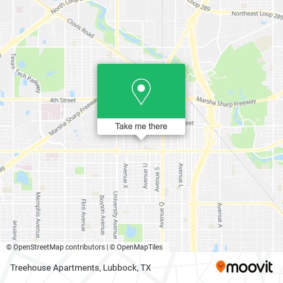 Mapa de Treehouse Apartments