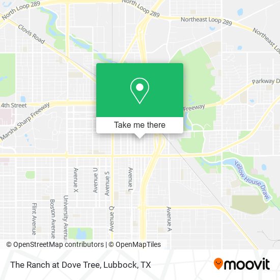 The Ranch at Dove Tree map