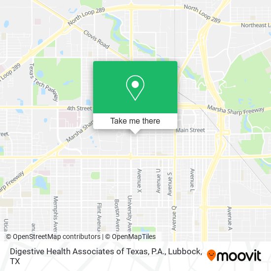Digestive Health Associates of Texas, P.A. map